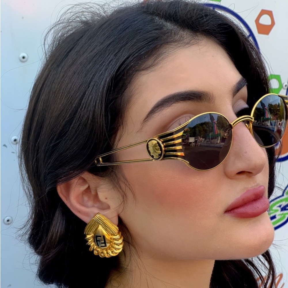 Fendi 1991 Havana Unisex sunglasses